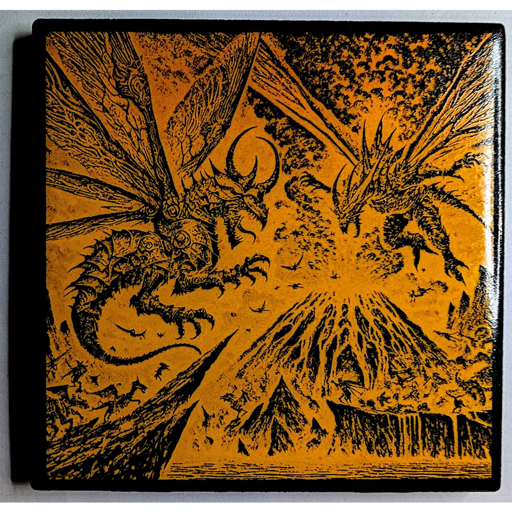 🔥 Epic Sky Battle Fantasy Coaster 🐉🦄